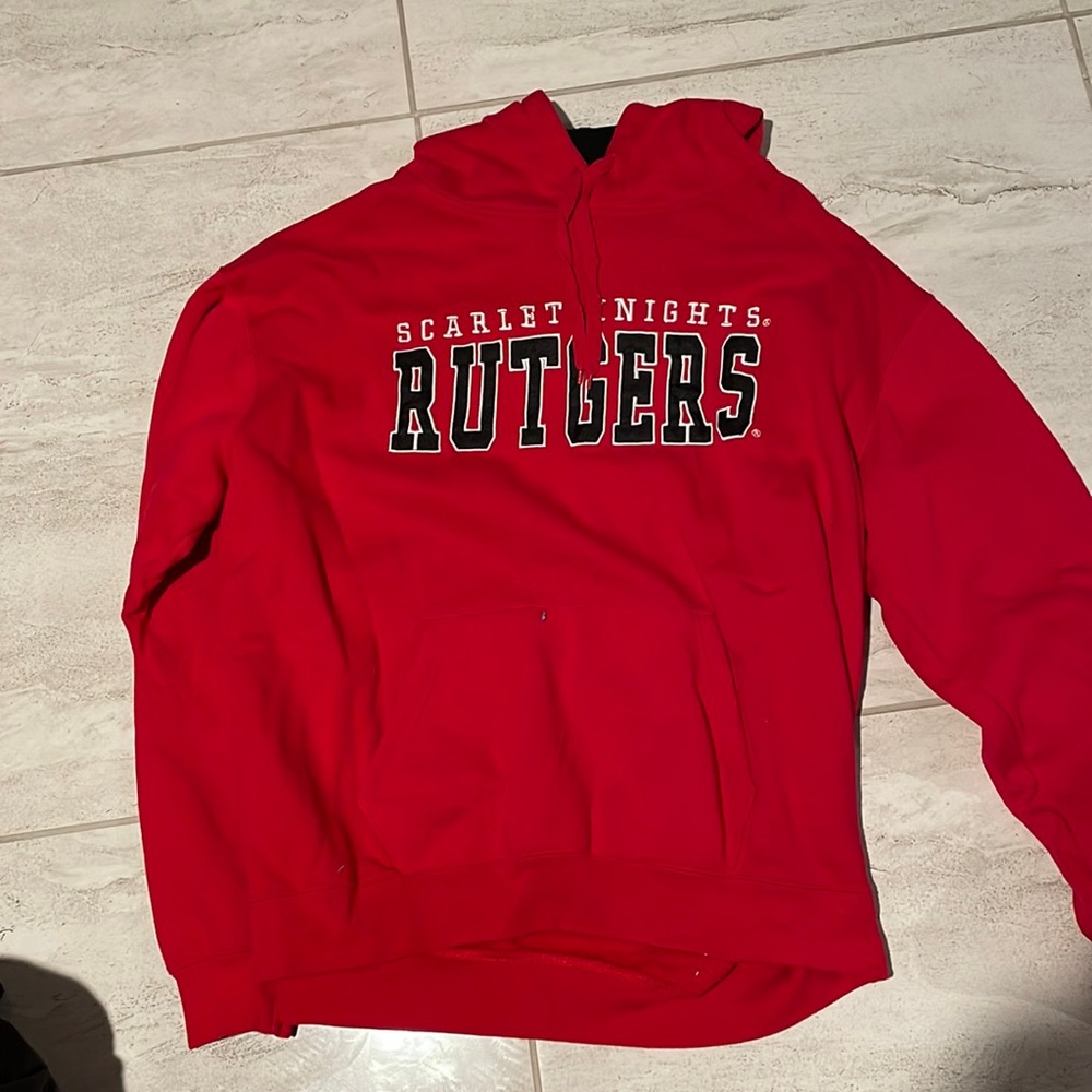 Scarlet knight Rutgers men xxl